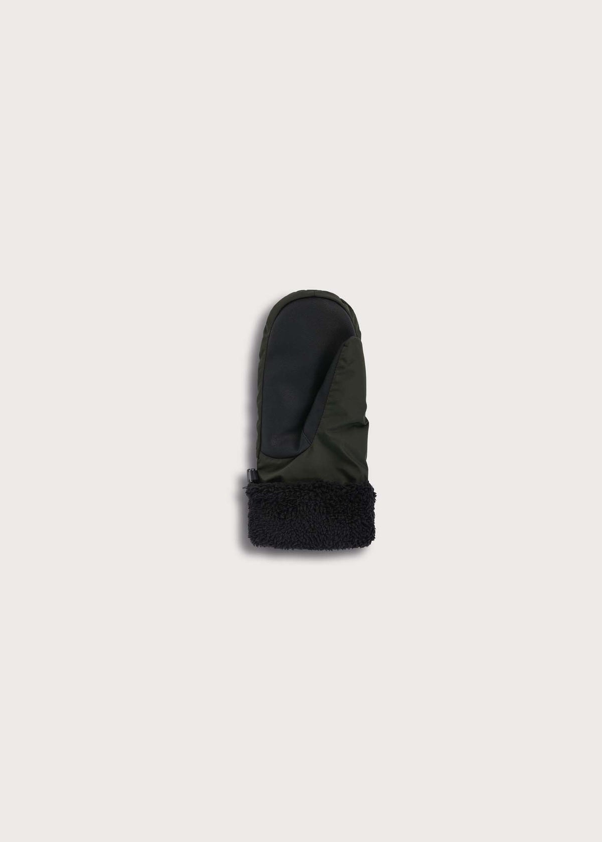 Puffer Mittens Rosin Dark Green