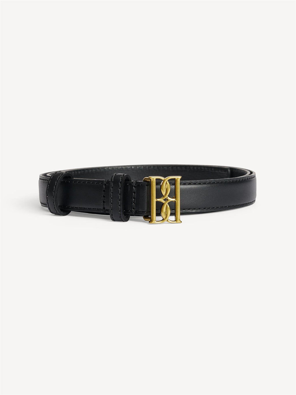 Marlos leather belt Black