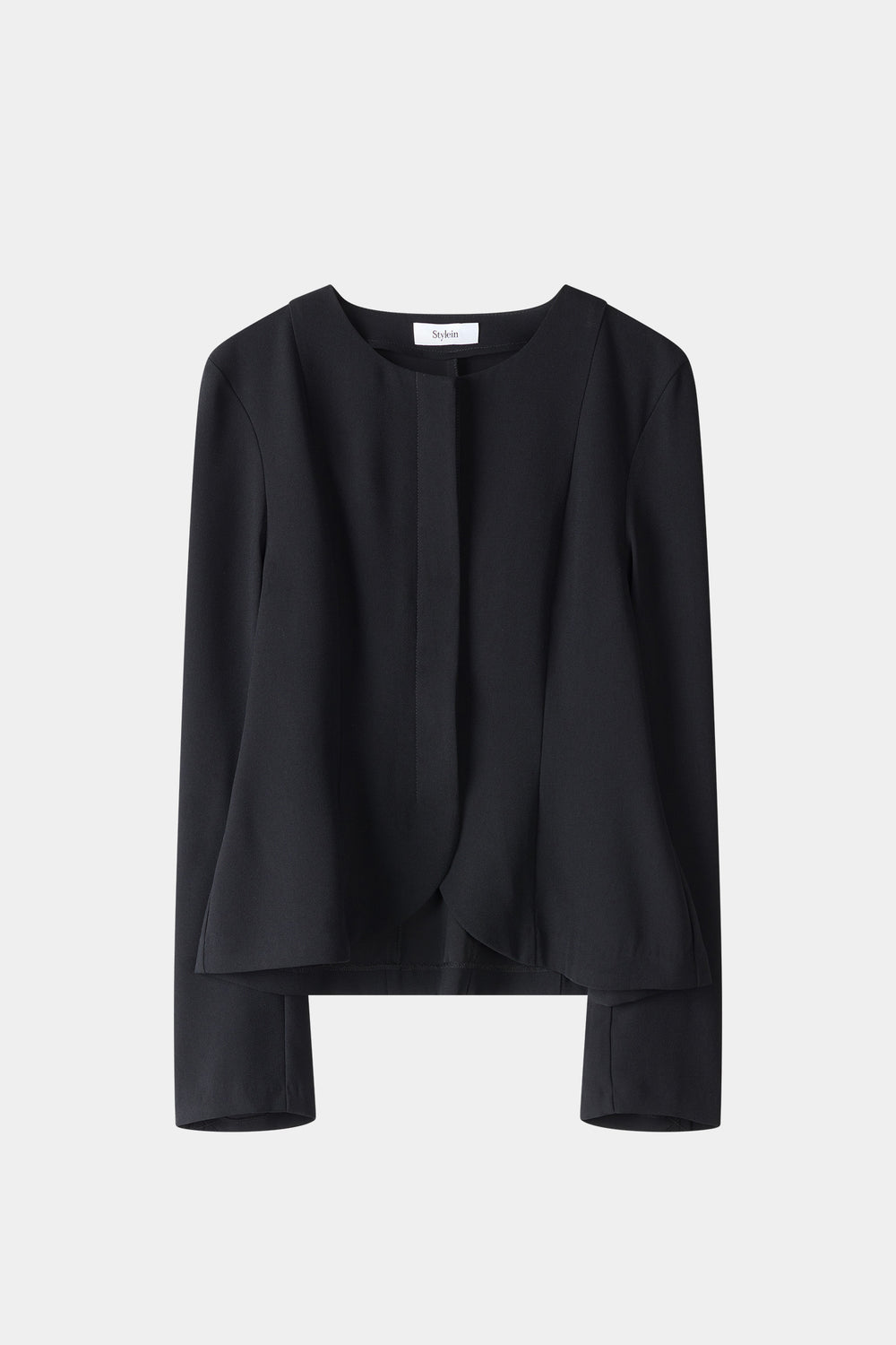 BRIENNE POLYESTER BLOUSE BLACK