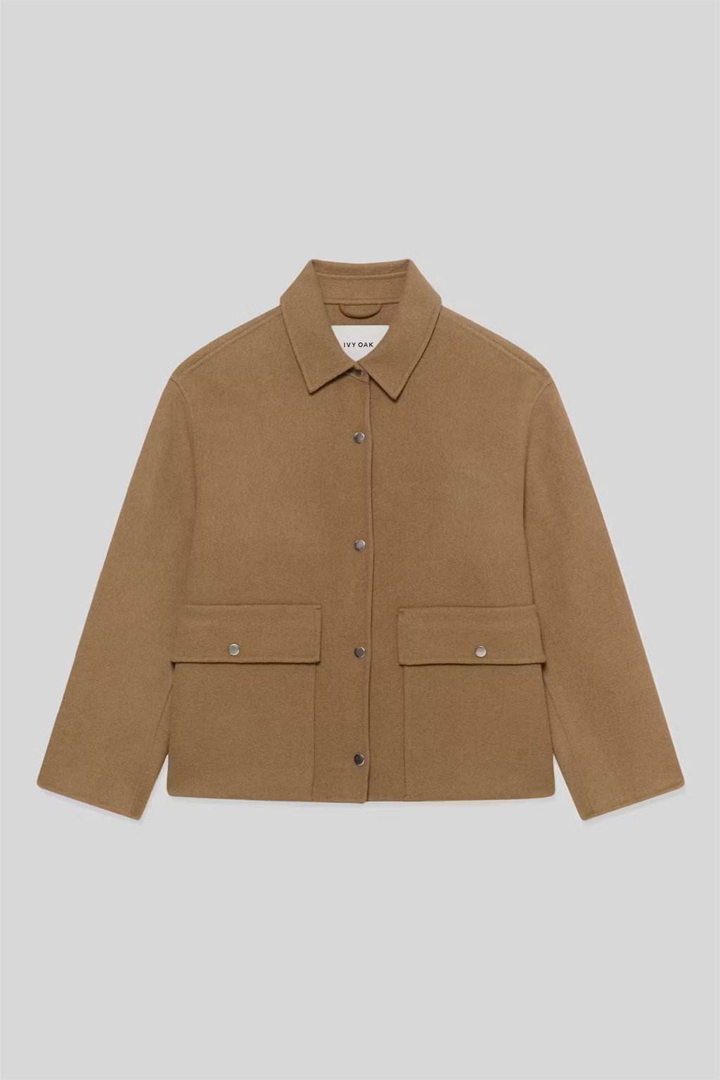 Jocasta Wool Blend Jacket Dark Camel