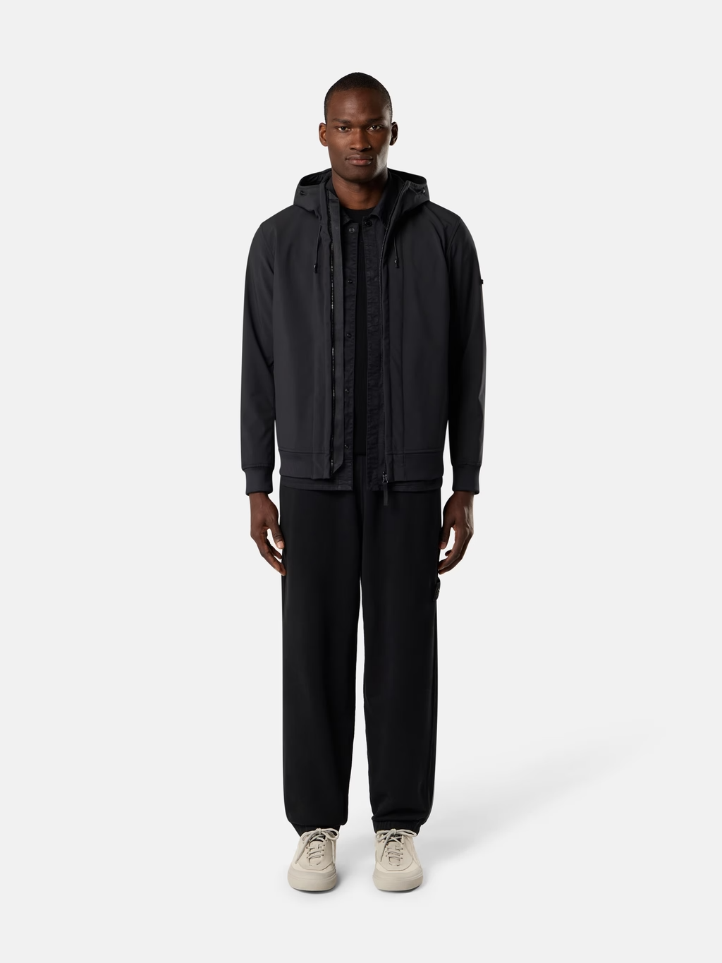 LOOSE FIT SWEATPANTS BLACK