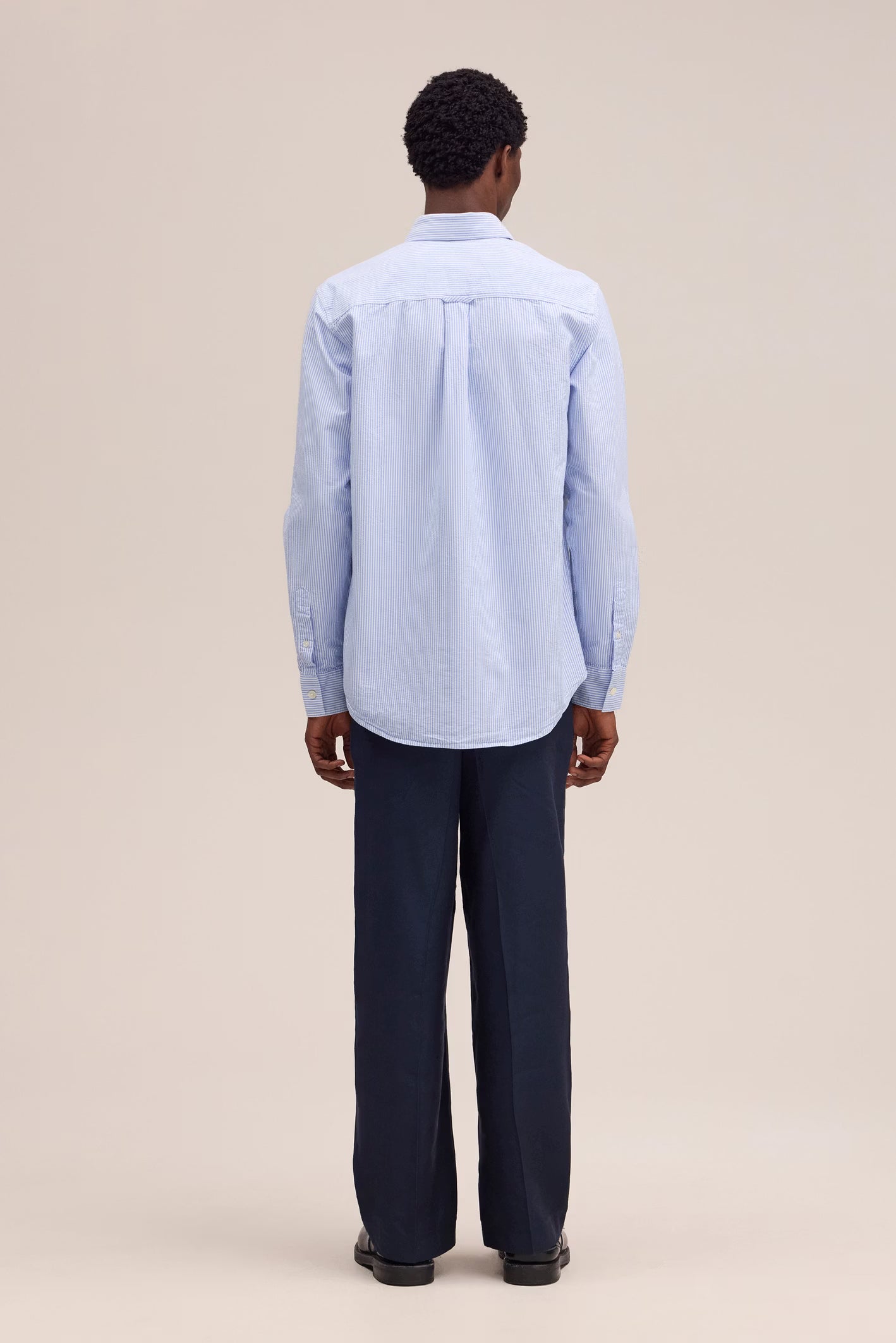 Colby BD 5910 Oxford Shirt Blue Stripe