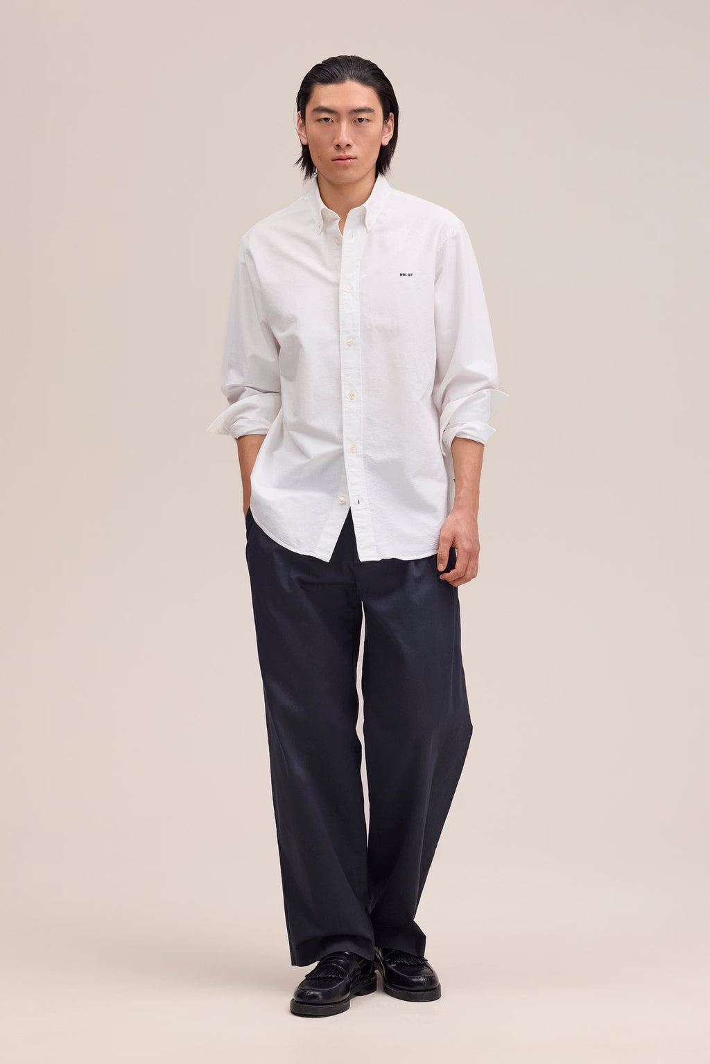 Colby BD 5910 Oxford Shirt White