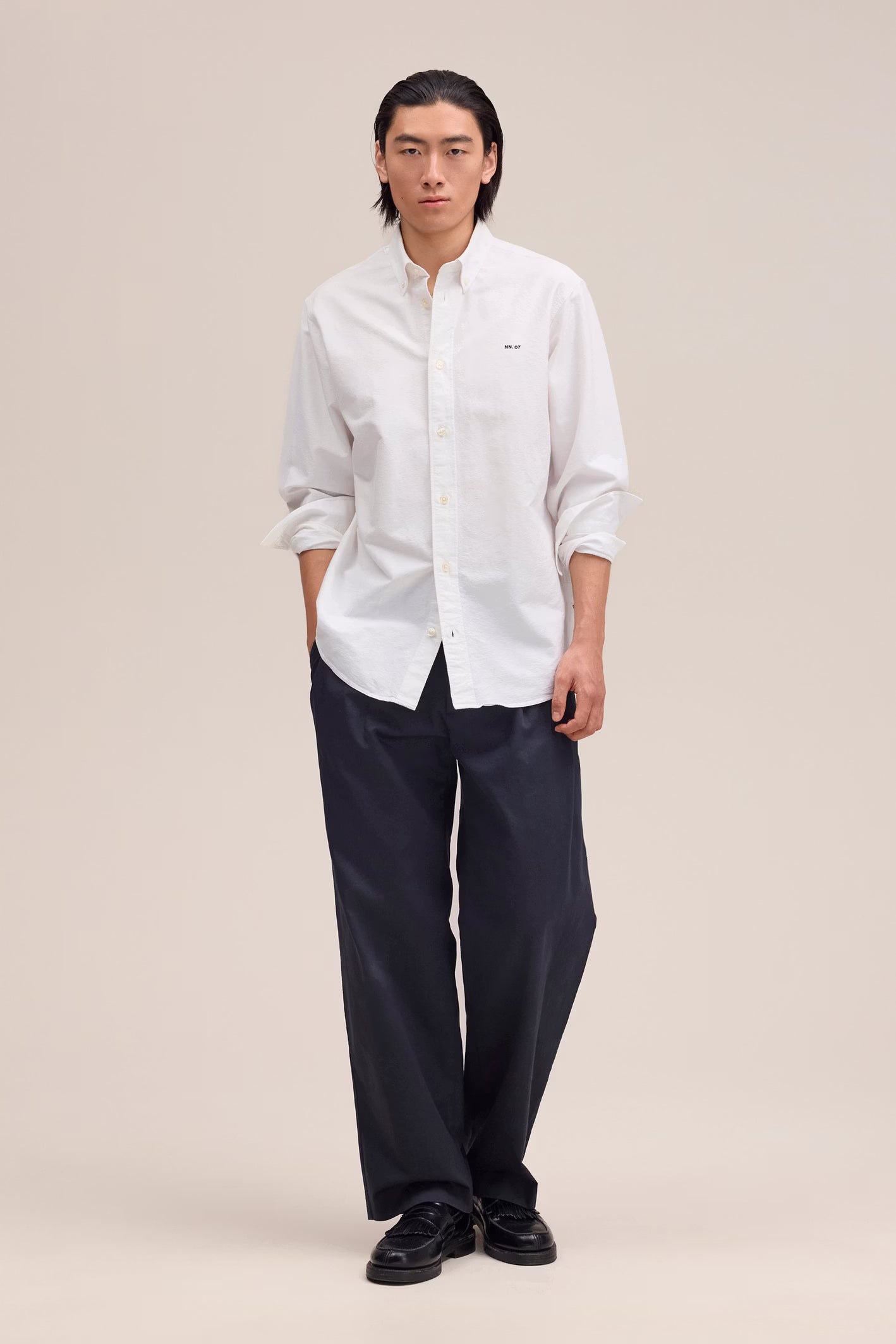 Colby BD 5910 Oxford Shirt White