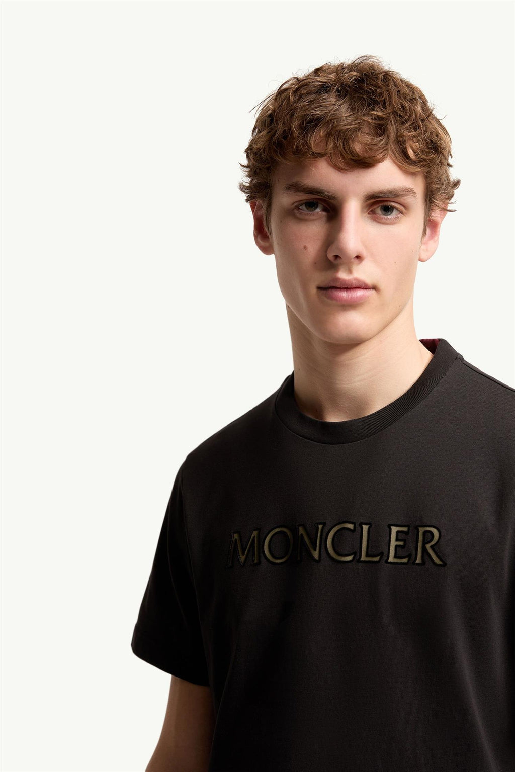 Logo Print Cotton T-Shirt BLACK