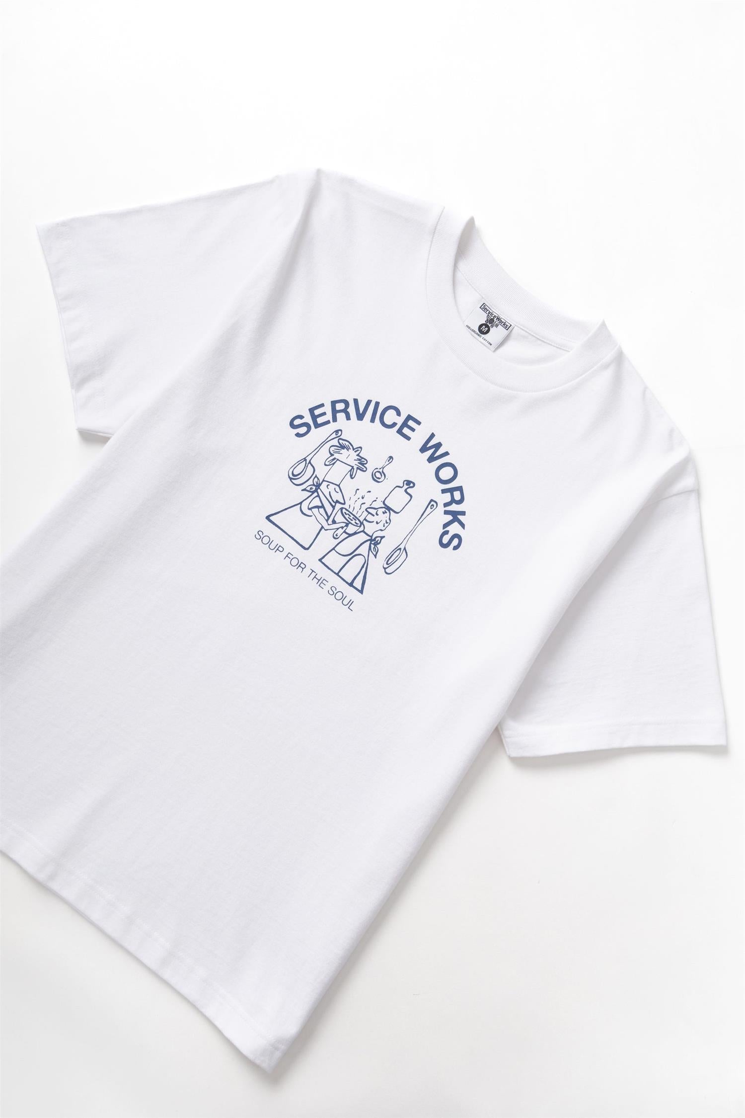 Soup For The Soul Print T-shirt White