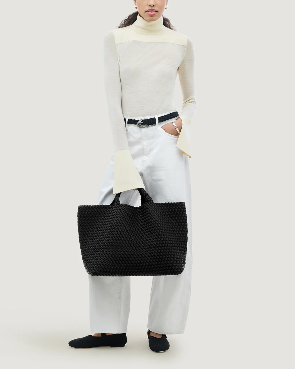 St Barths Large Tote Onyx Black