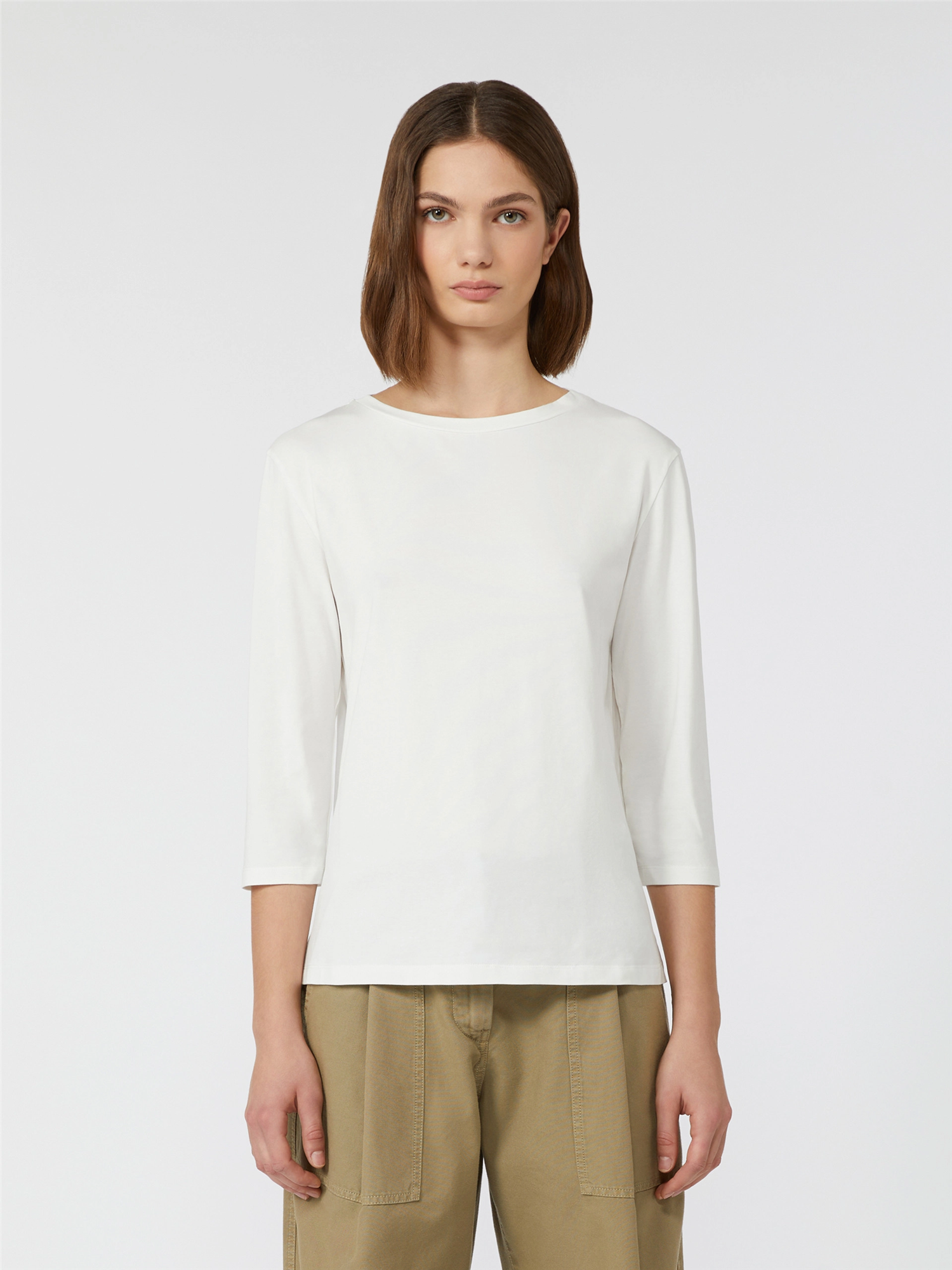 MULTIA 3/4 sleeve t-shirt White