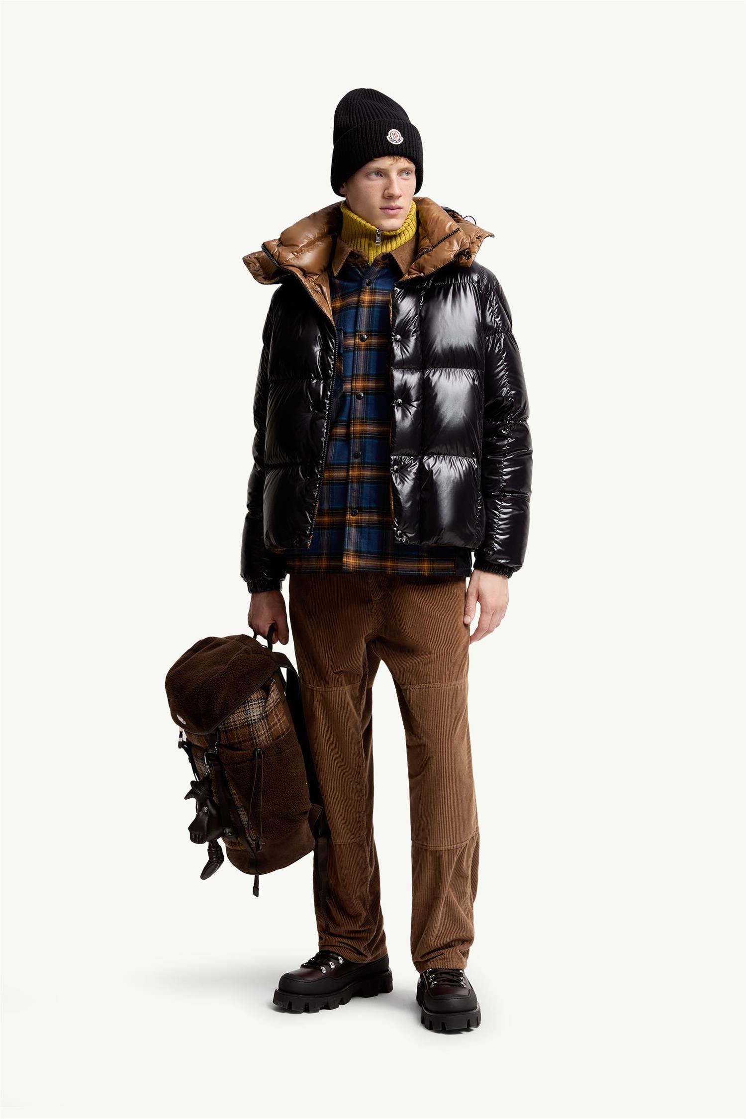 PARANA SHORT DOWN JACKET BLACK