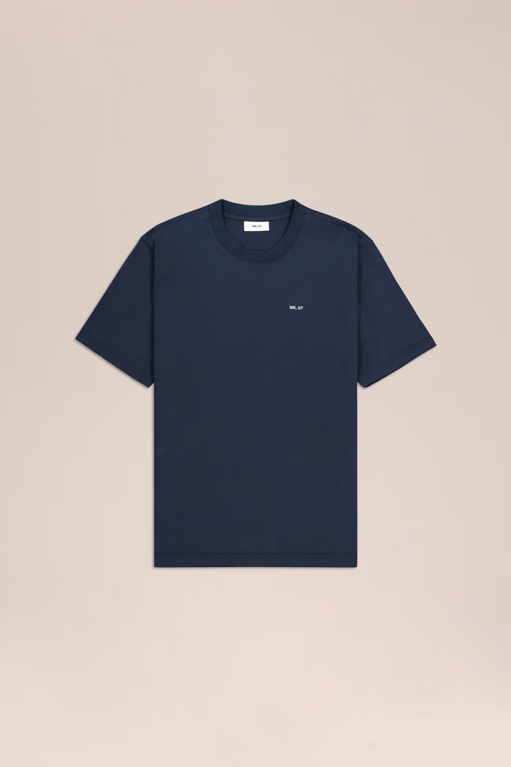 Adam Casual logo Pima T-shirt 3209 Navy Blue