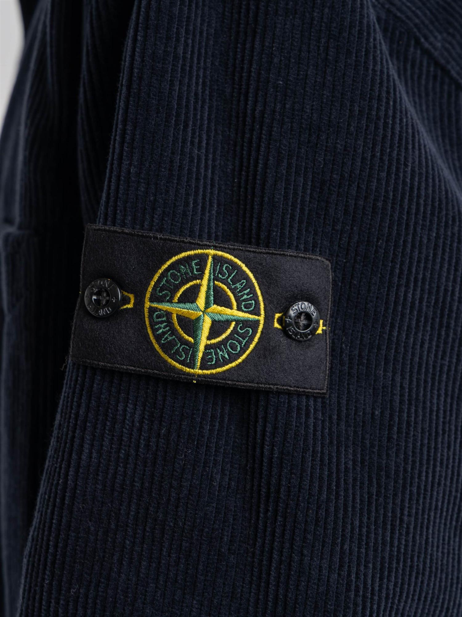 ORGANIC COTTON CORDUROY OVERSHIRT NAVY
