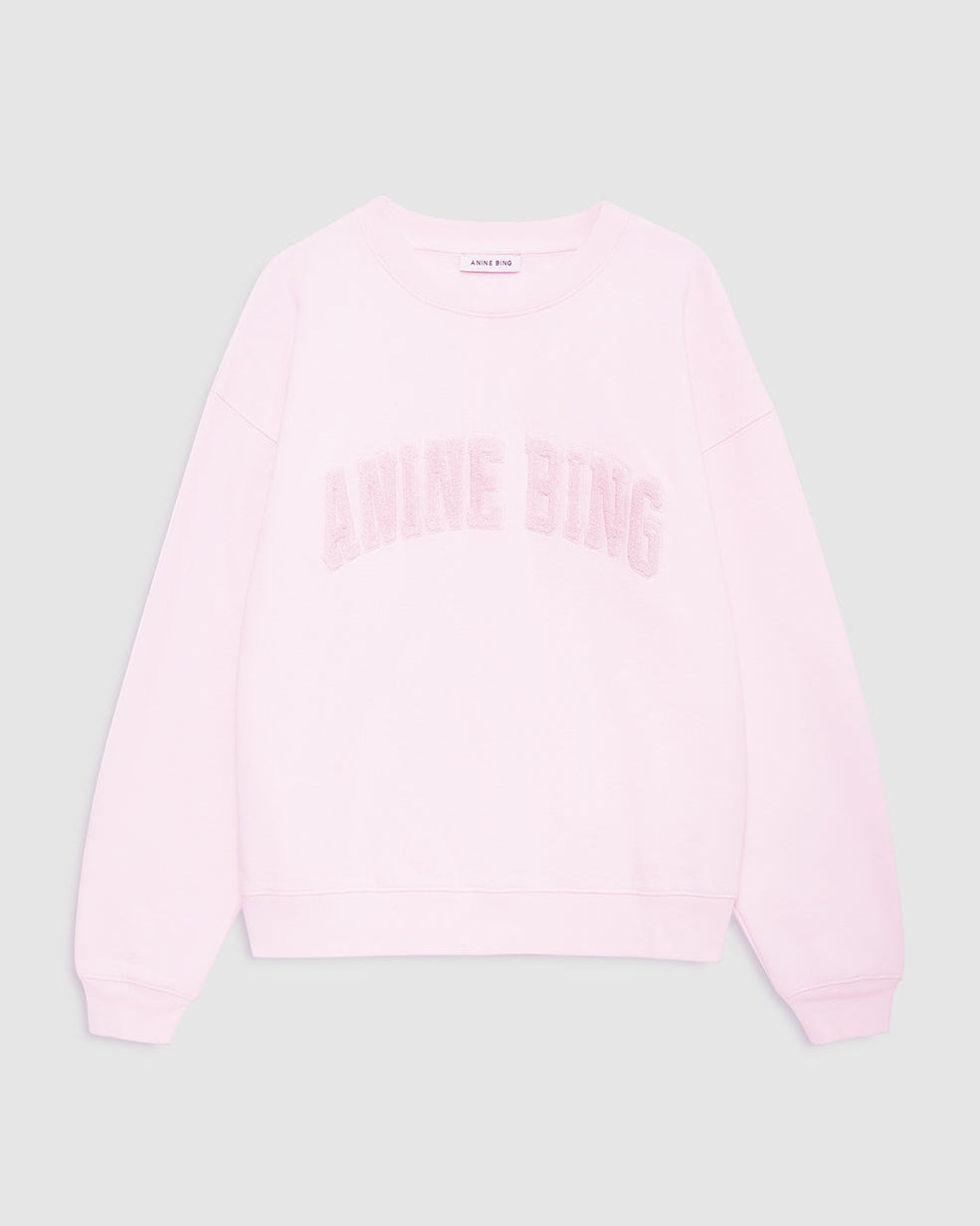 SPENCER ANINE BING LOGO SWEATSHIRT POWDER PINK