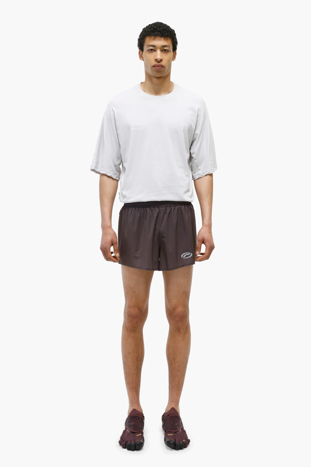Running Cotton T-Shirt COOL GREY