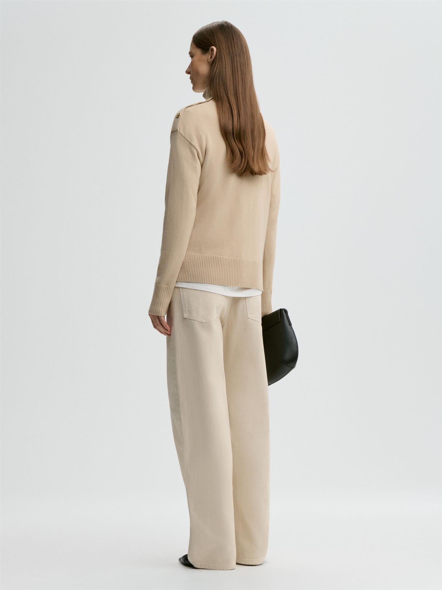VANILLE Wool Sweater Old Beige