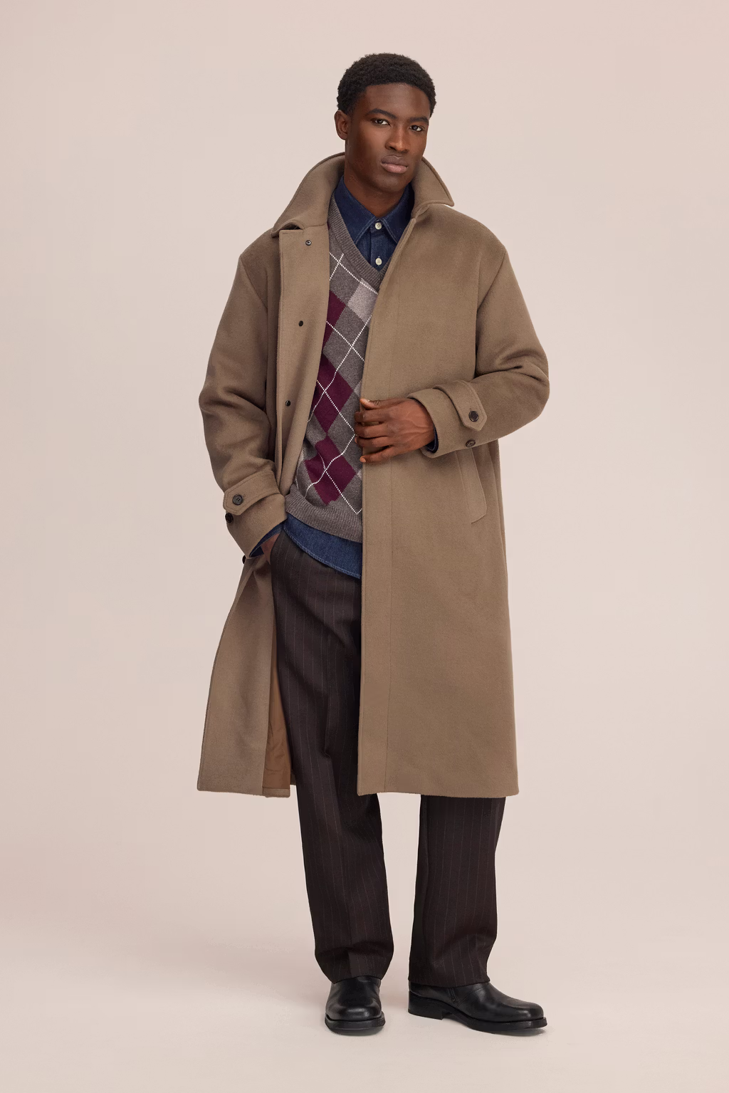 Gibson Wool Blend Coat Desert Clay