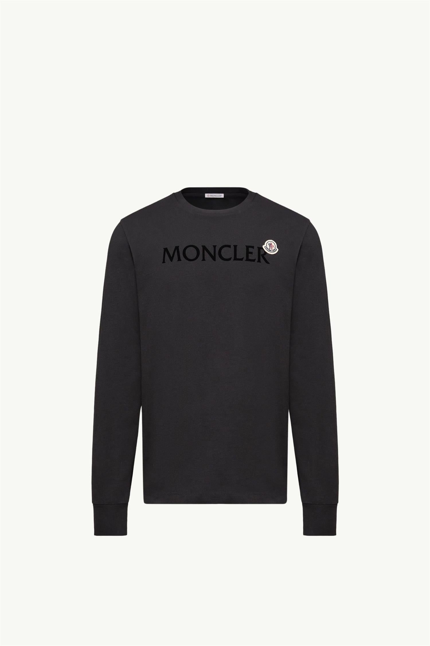 Chest Logo Longsleeve T-SHIRT BLACK
