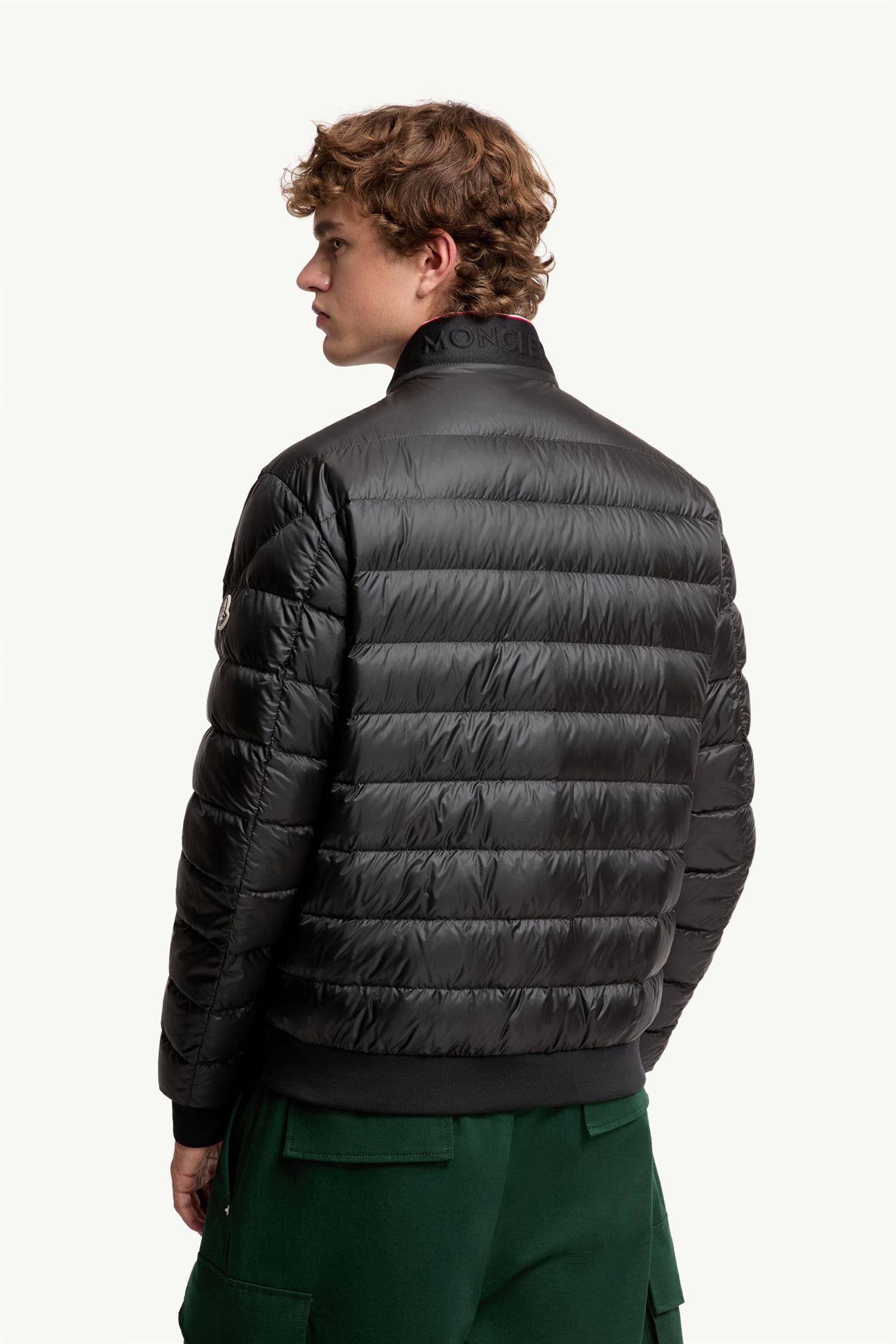 RIGEL Lightweight Down BIKER JACKET BLACK