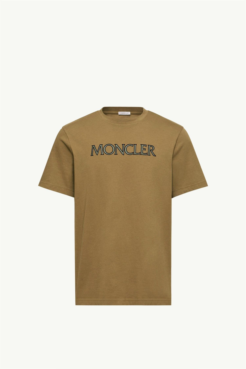 Logo Print Cotton T-Shirt OLIVE GREEN