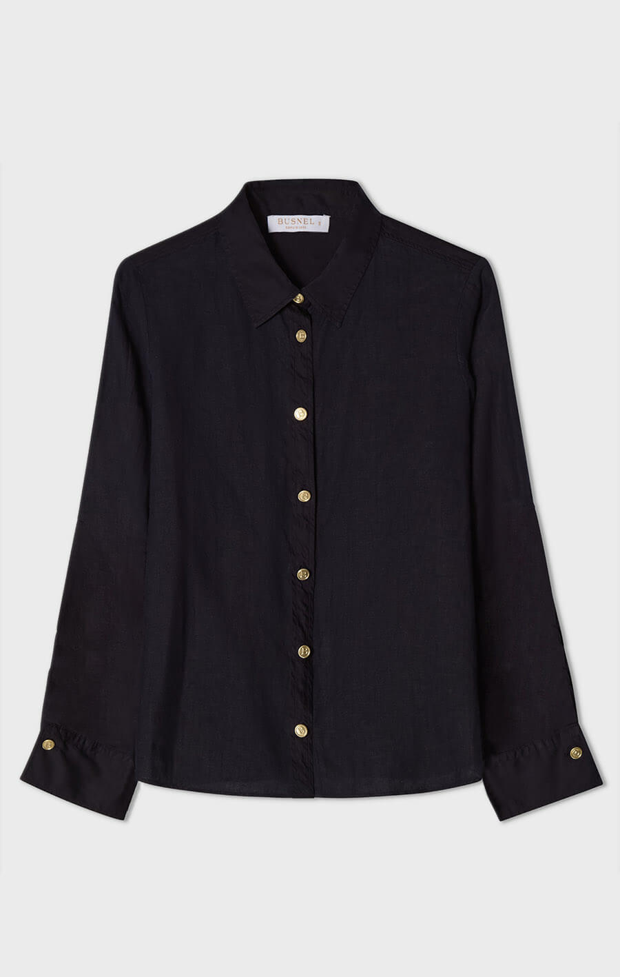 NENNE Linen Shirt Marine