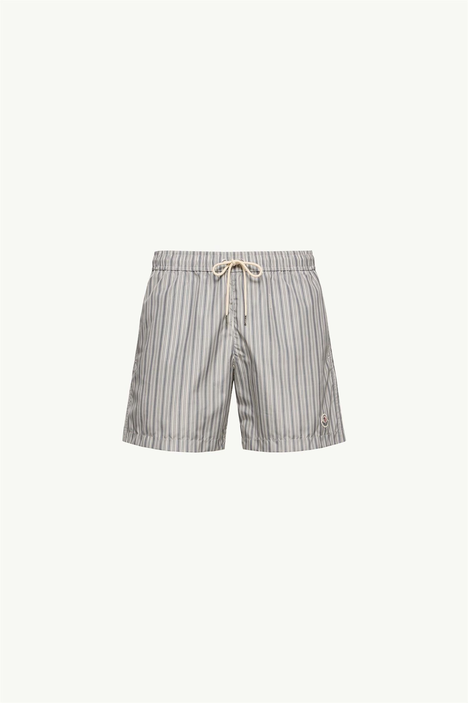 Striped Swim Shorts Blue