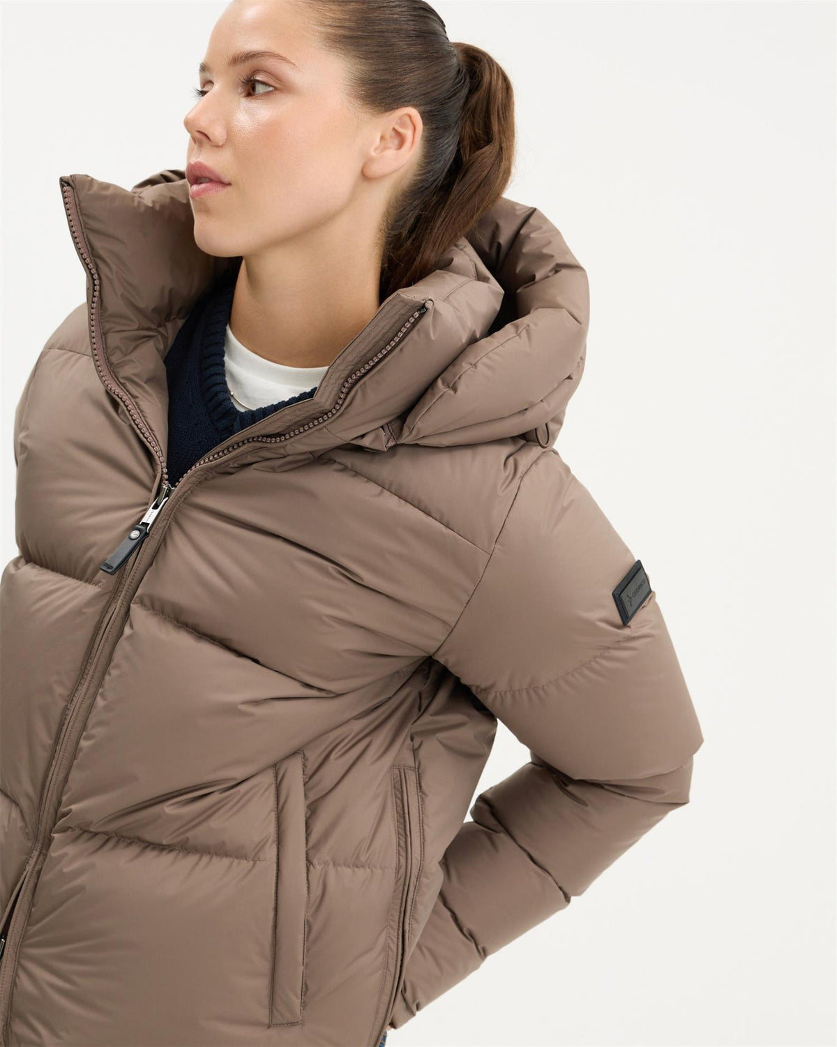 Venus Down Jacket Taupe