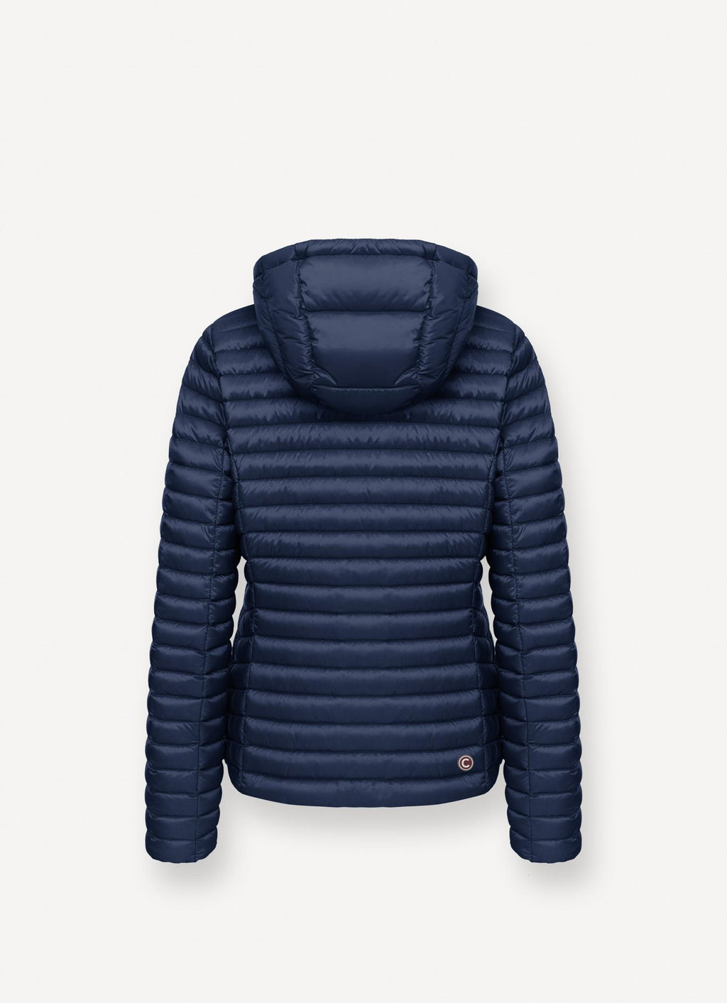 LIGHTWEIGHT DOWN JACKET WITH HOOD NAVY BLUE