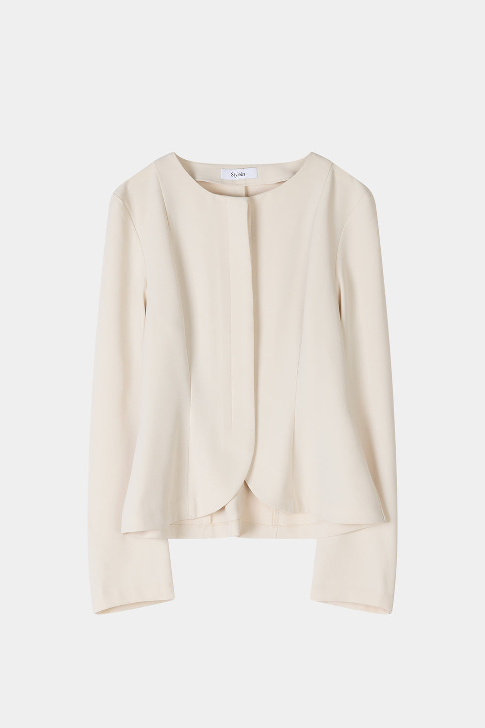 BRIENNE POLYESTER BLOUSE IVORY