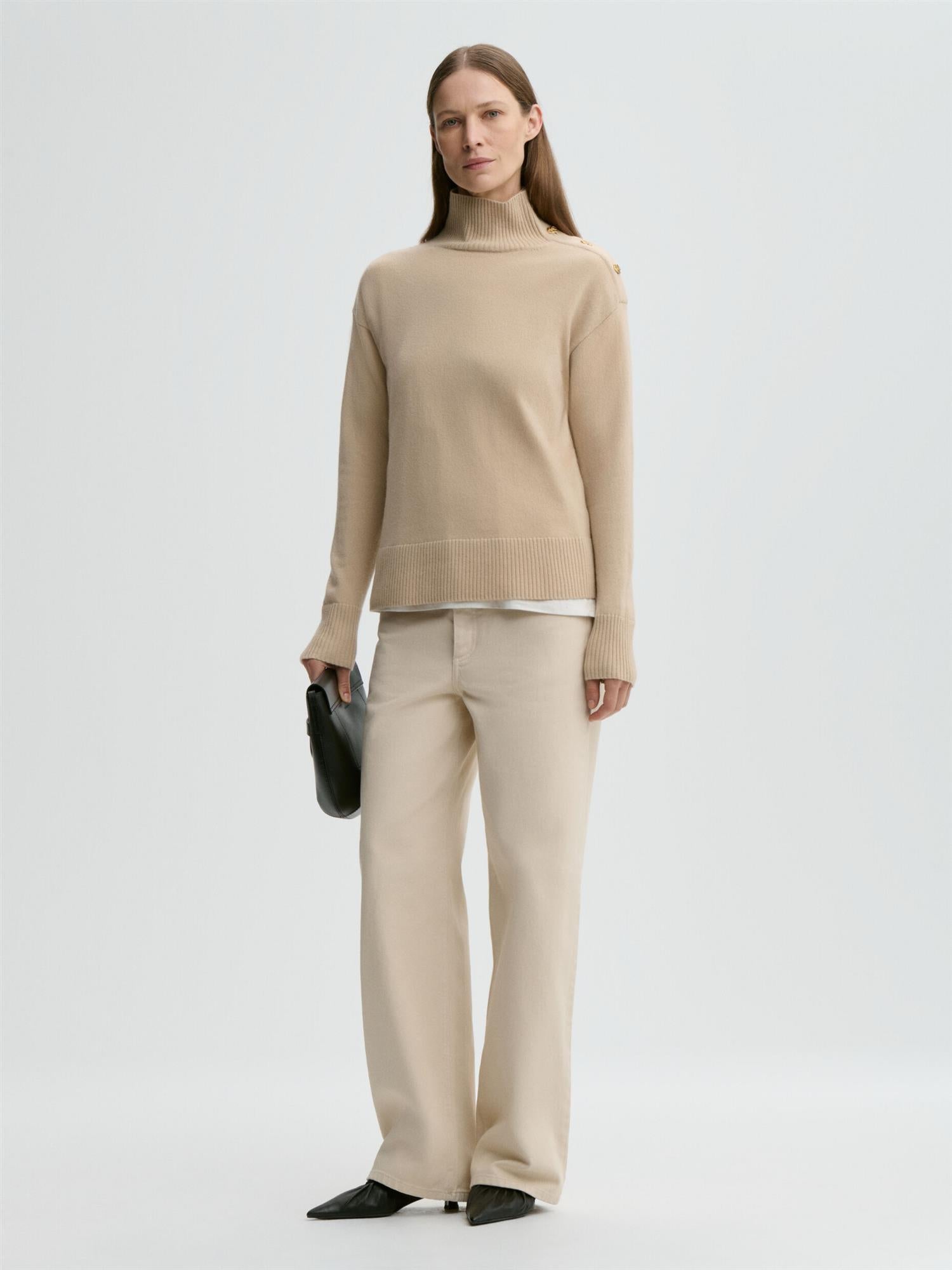 VANILLE Wool Sweater Old Beige