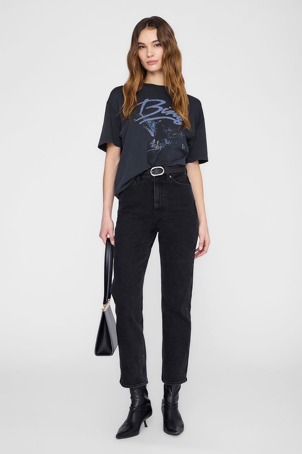 KENT EAGLE T-SHIRT WASHED BLACK
