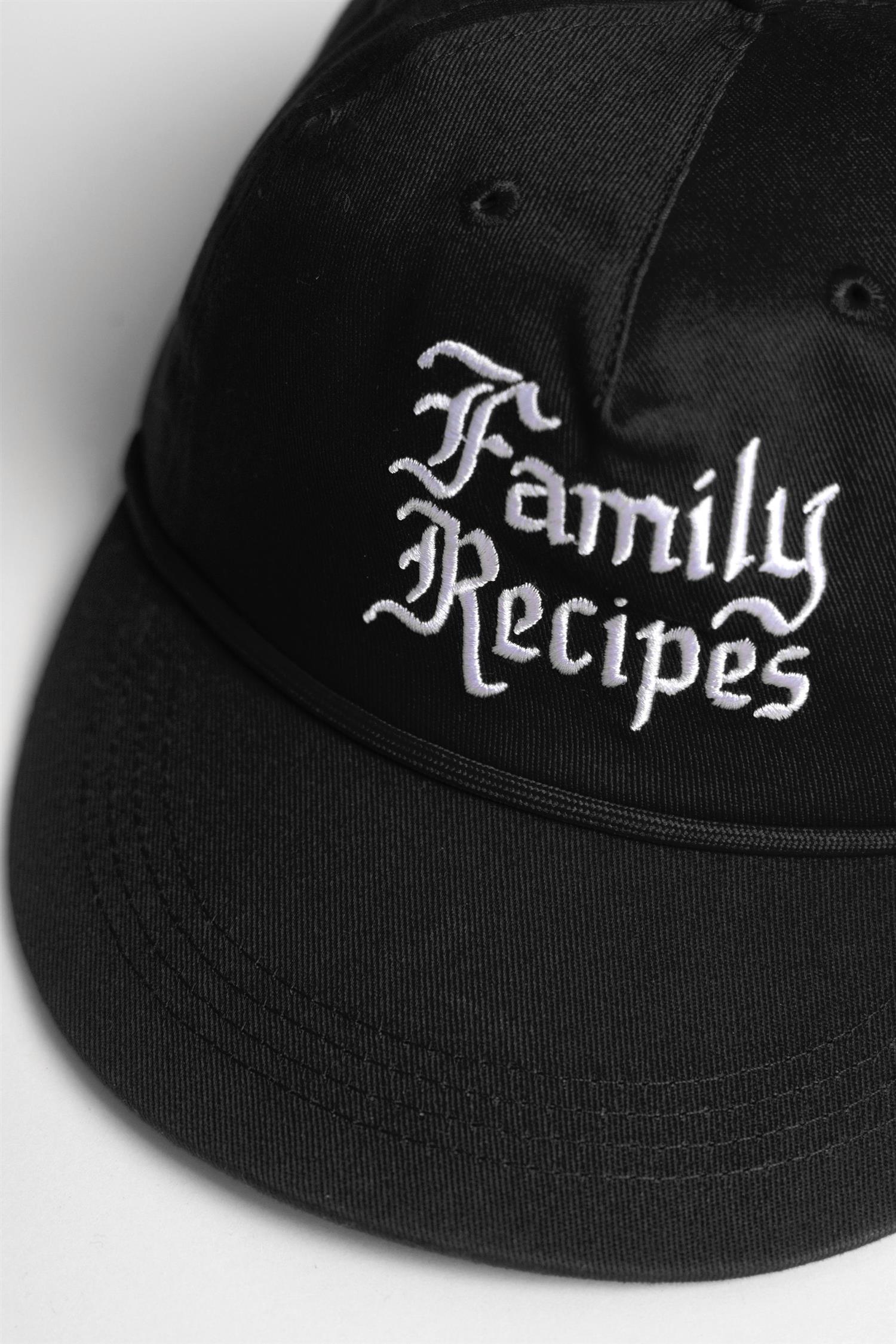 Family Recipes Trucker Cap Black