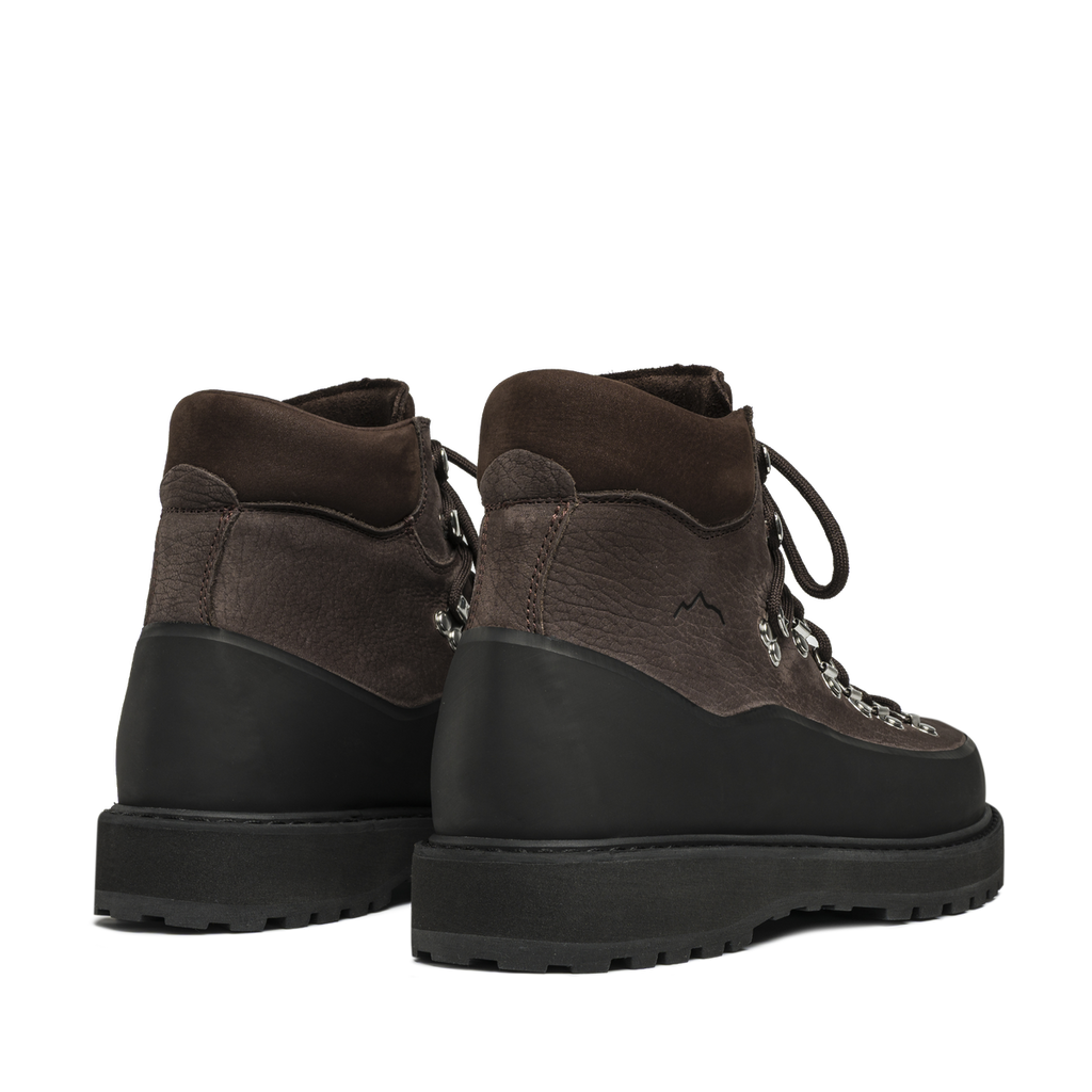 Roccia Vet Gomma Structured Nubuck Dark Fallow