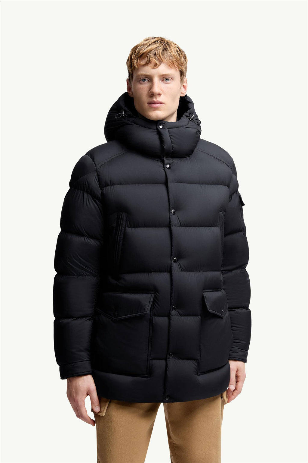 BRETAGNE SHORT DOWN PARKA NAVY