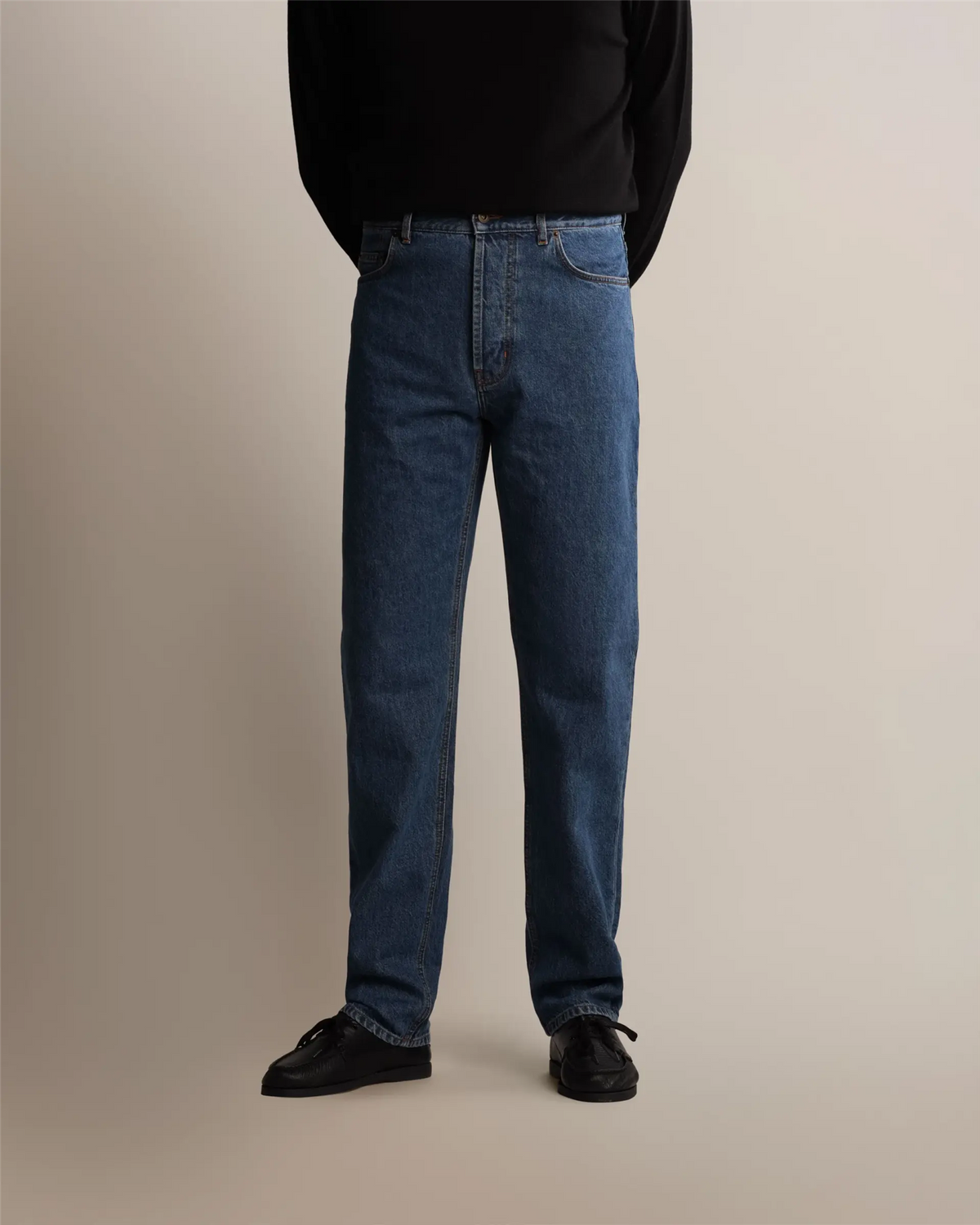 Cavour Regular Straight Leg Jeans Blue