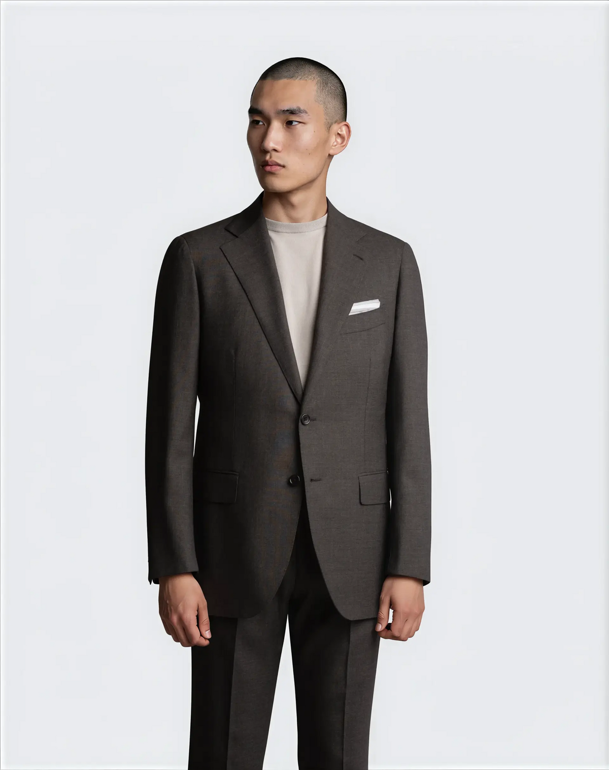 Mod 2 Single Breasted Twist Blazer Grey (Part of Suit)