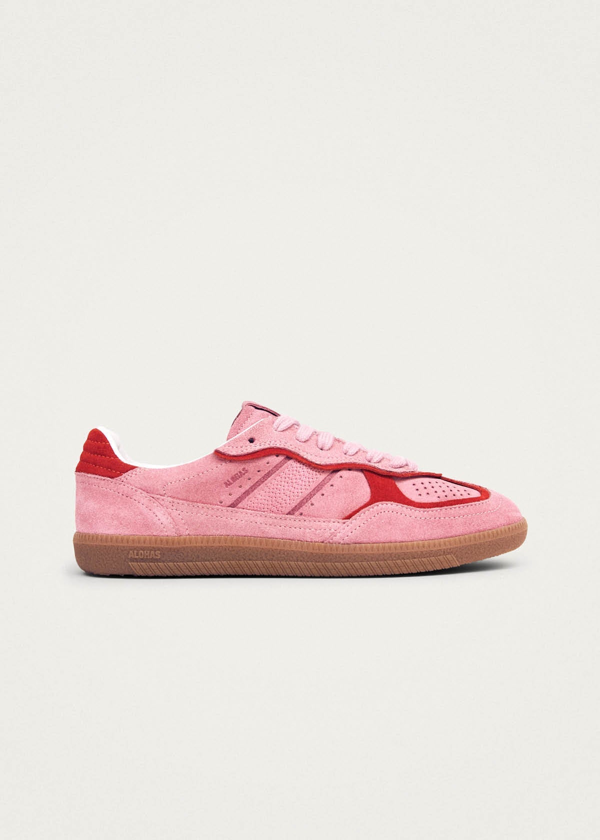 TB.490 Leather Sneakers Rife Sea Pink