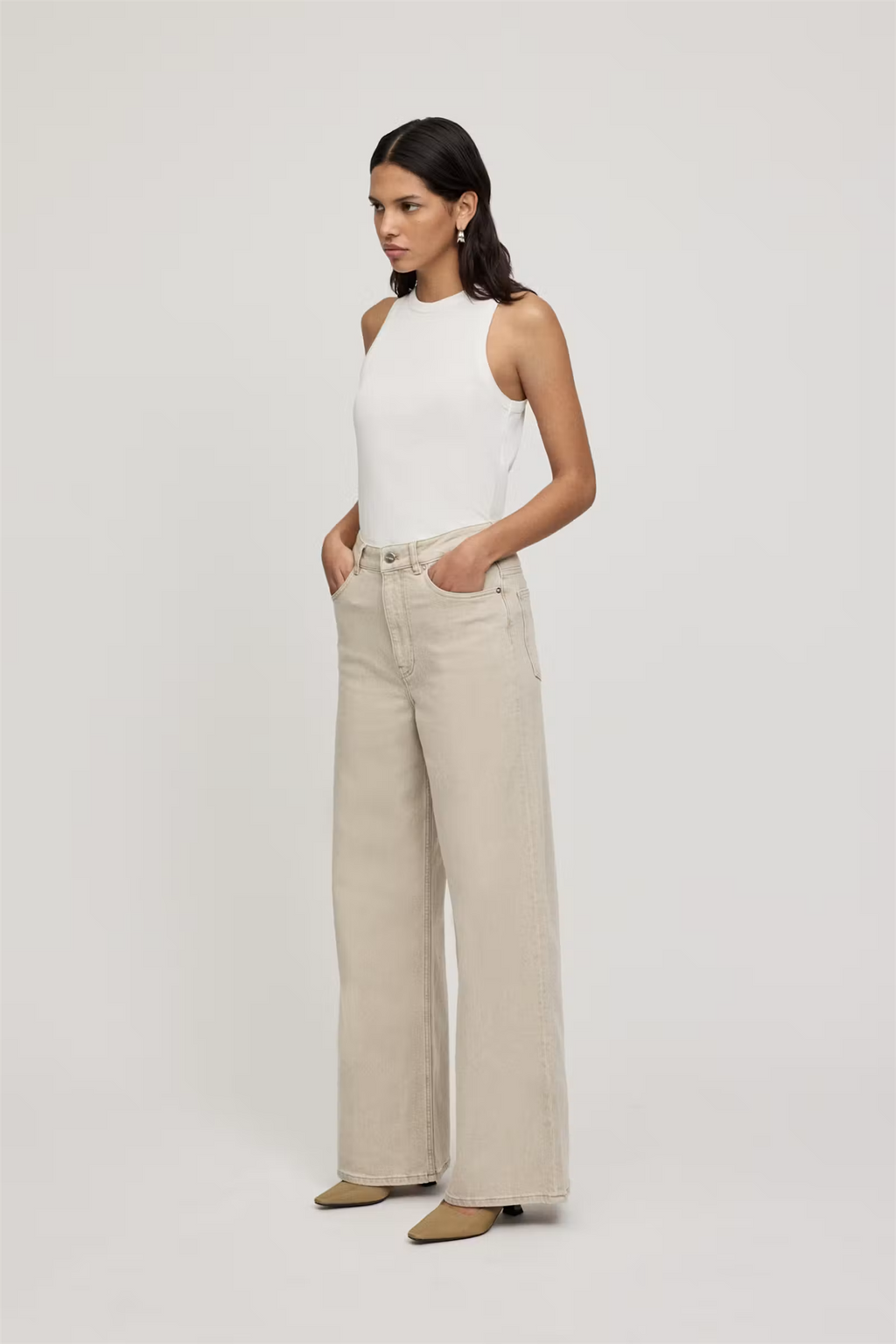 Prijanka Jeans Sandstone
