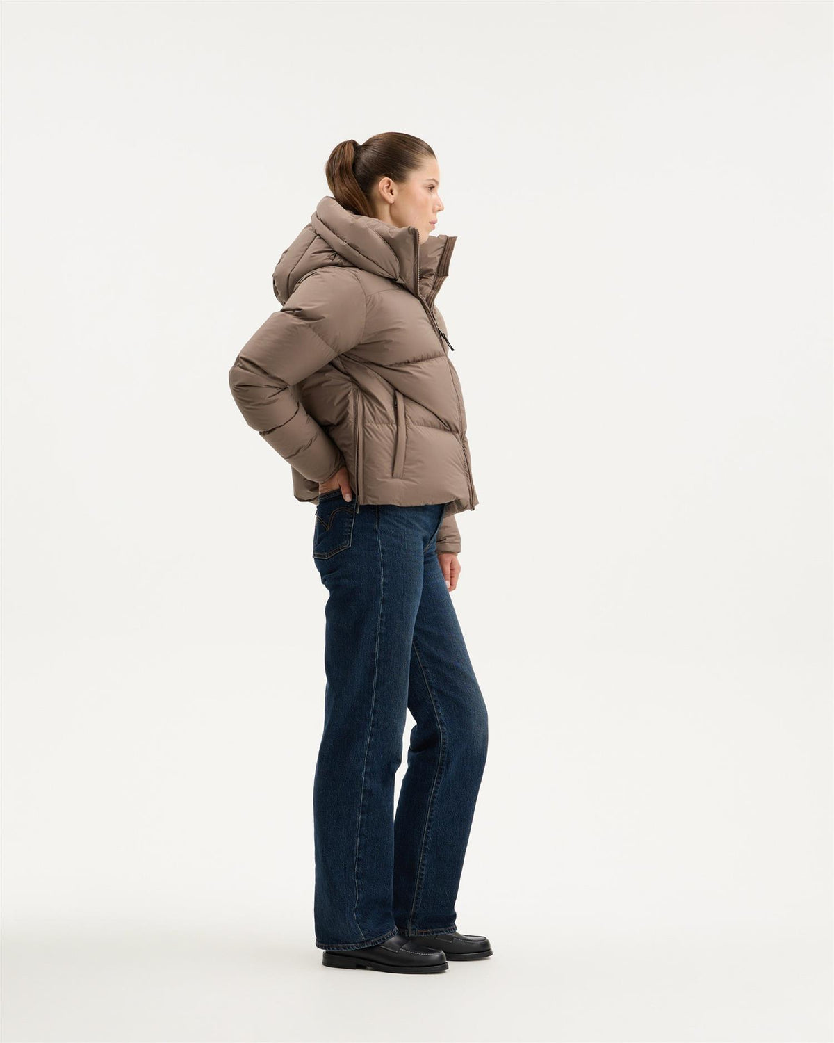 Venus Down Jacket Taupe