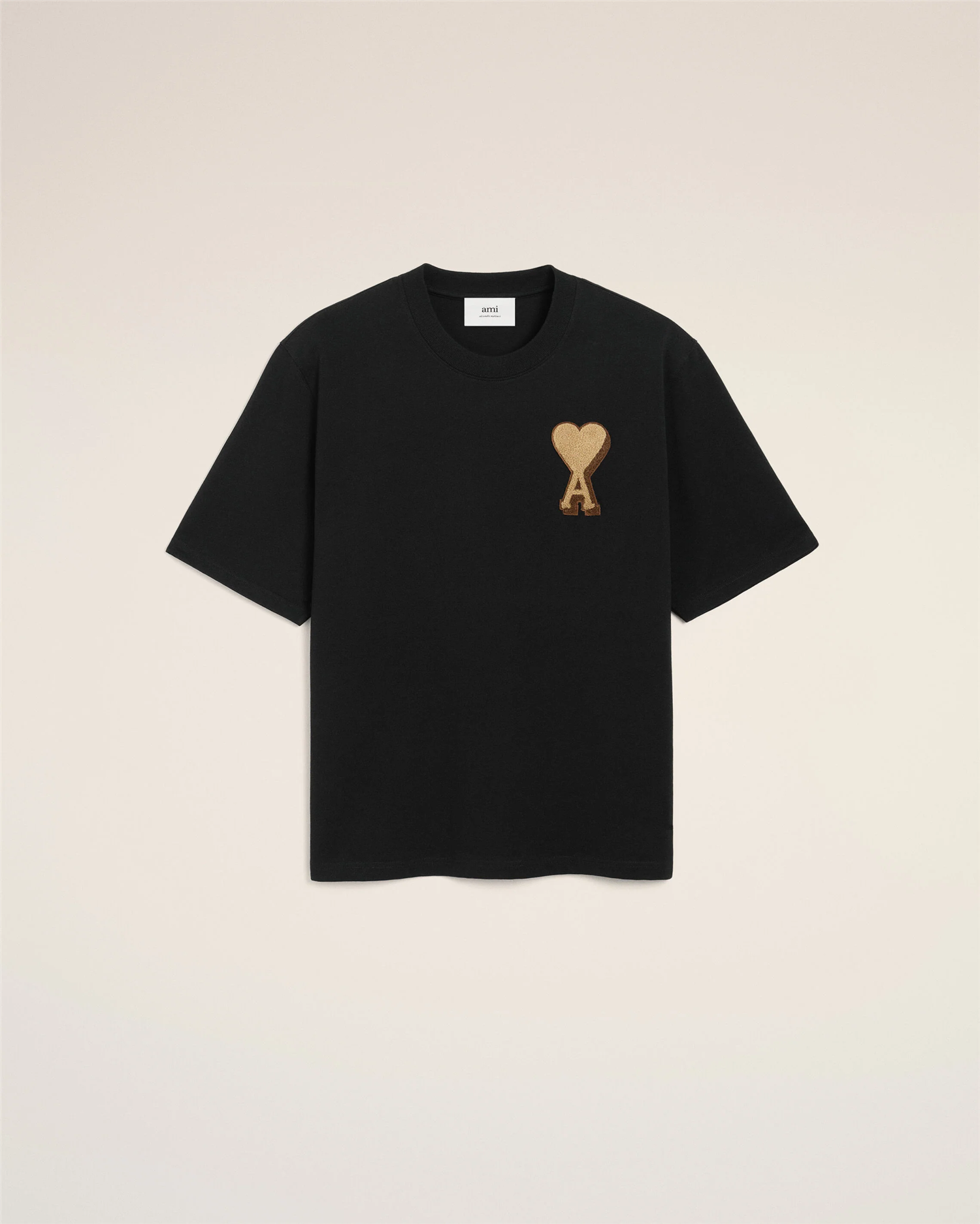 ADC LOGO PATCH COTTON T-SHIRT BLACK