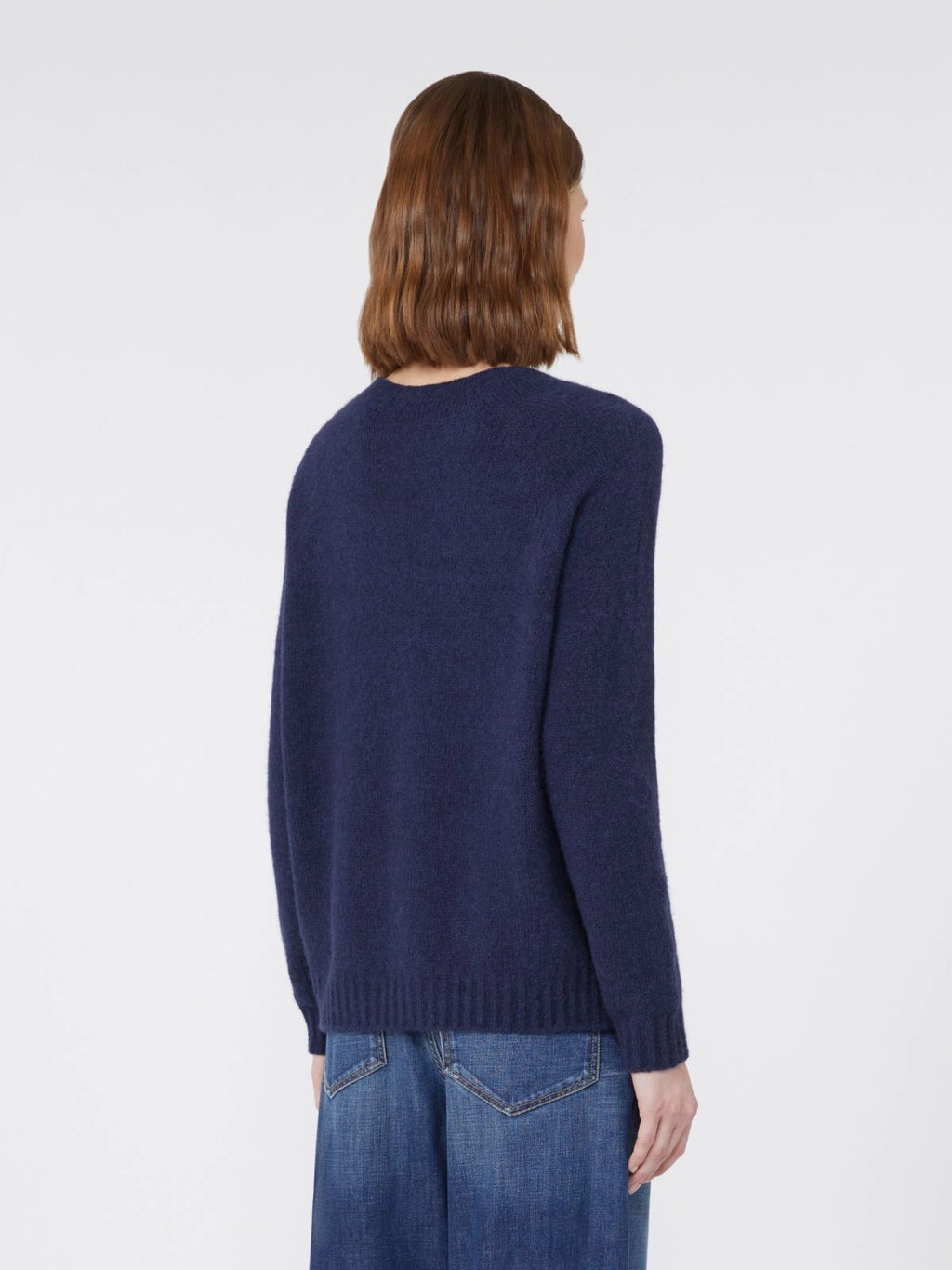 Ghiacci Alpaca/Cotton Blend Sweater Ultramarine