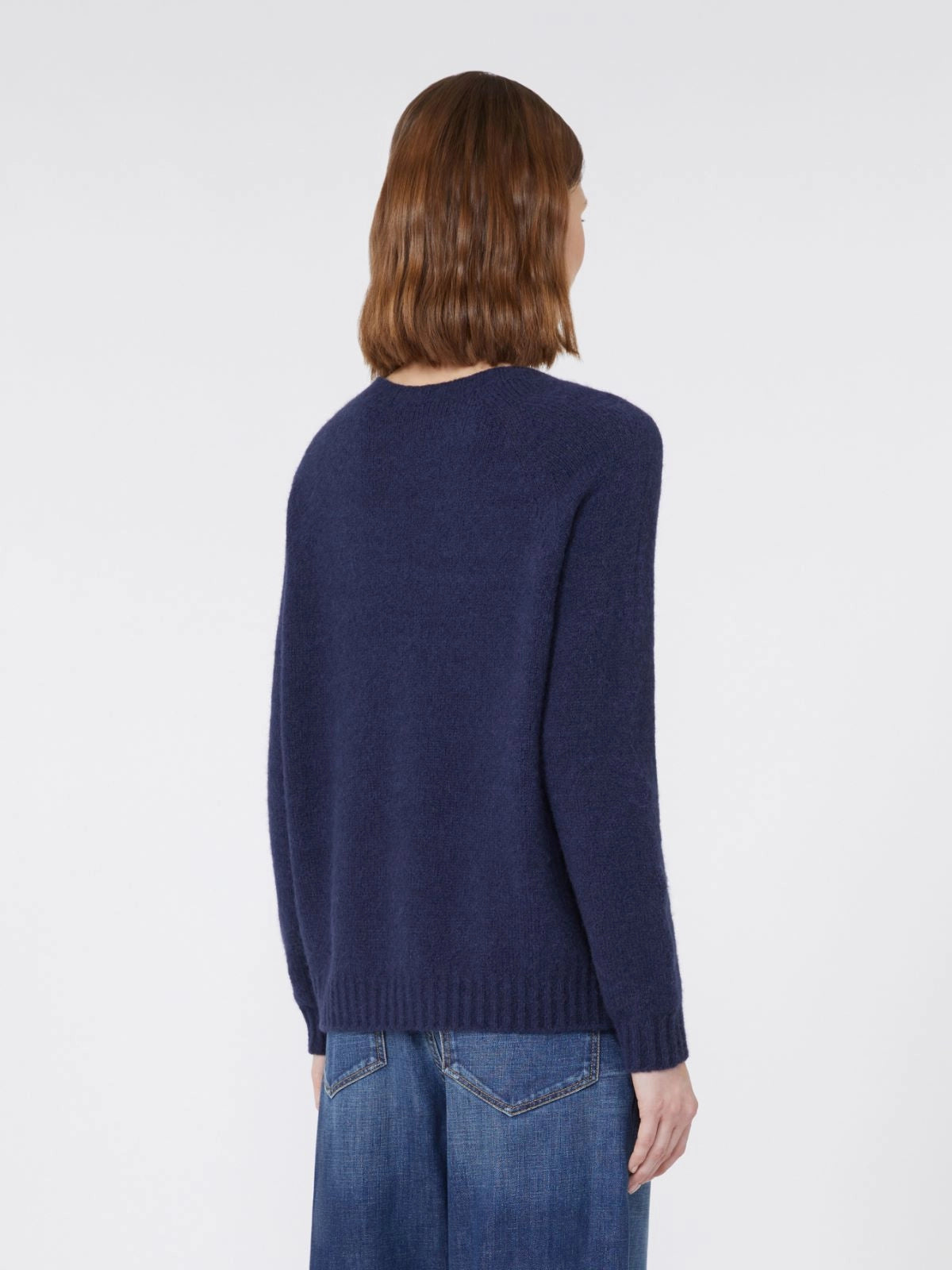 Ghiacci Alpaca/Cotton Blend Sweater Ultramarine