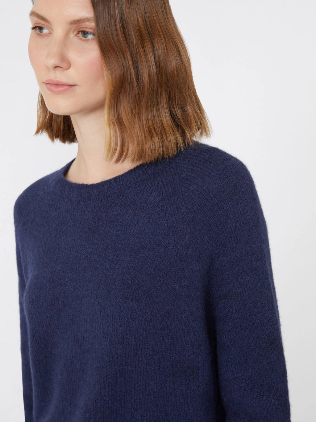 Ghiacci Alpaca/Cotton Blend Sweater Ultramarine