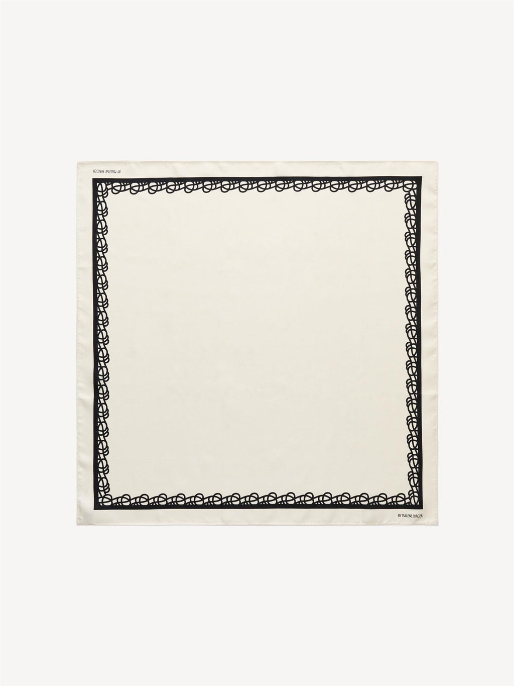 Ossa silk scarf Soft White