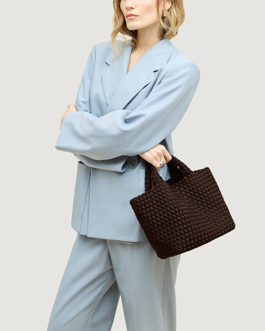 St Barths Small Tote Chocolate