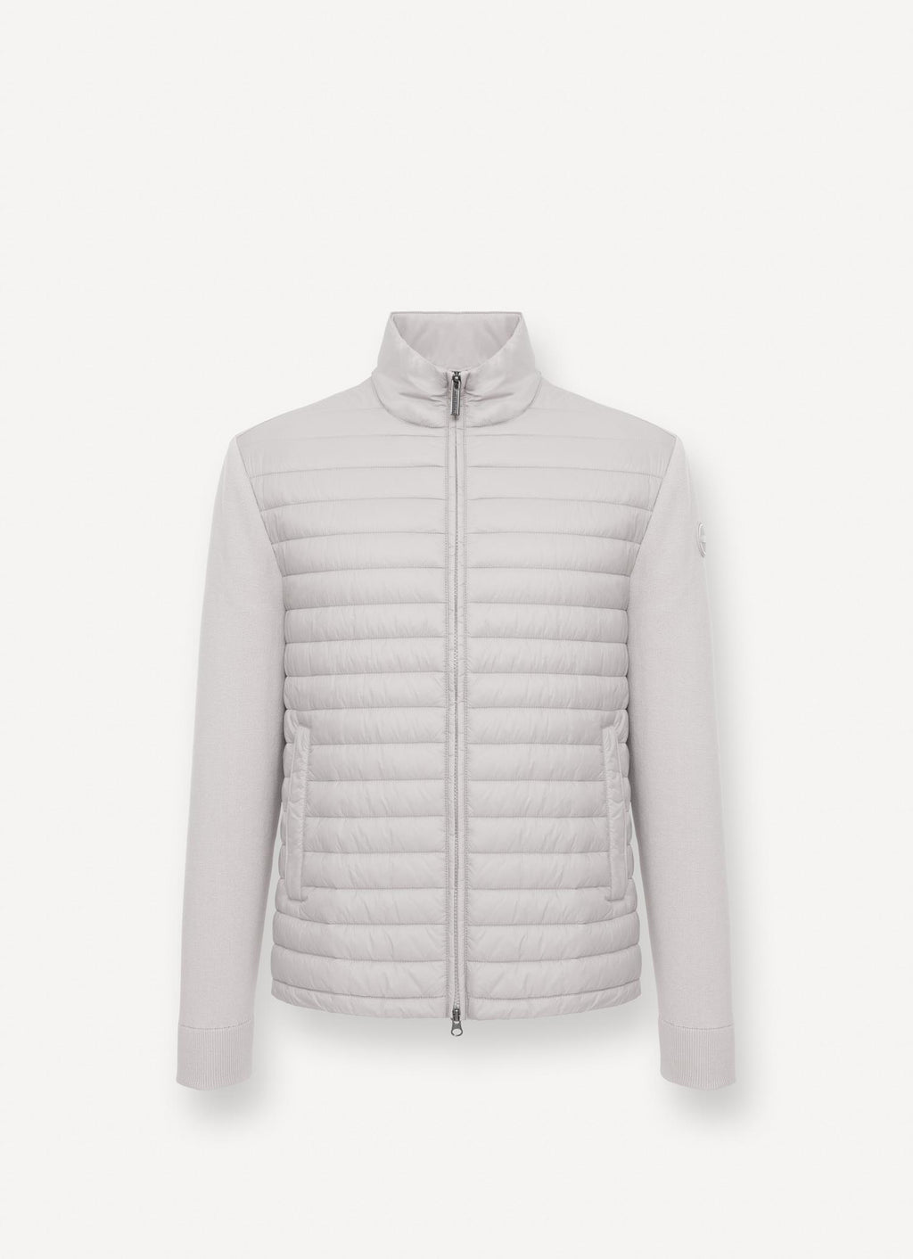 HYBRID KNITTED AND PADDED JACKET HEMP BEIGE
