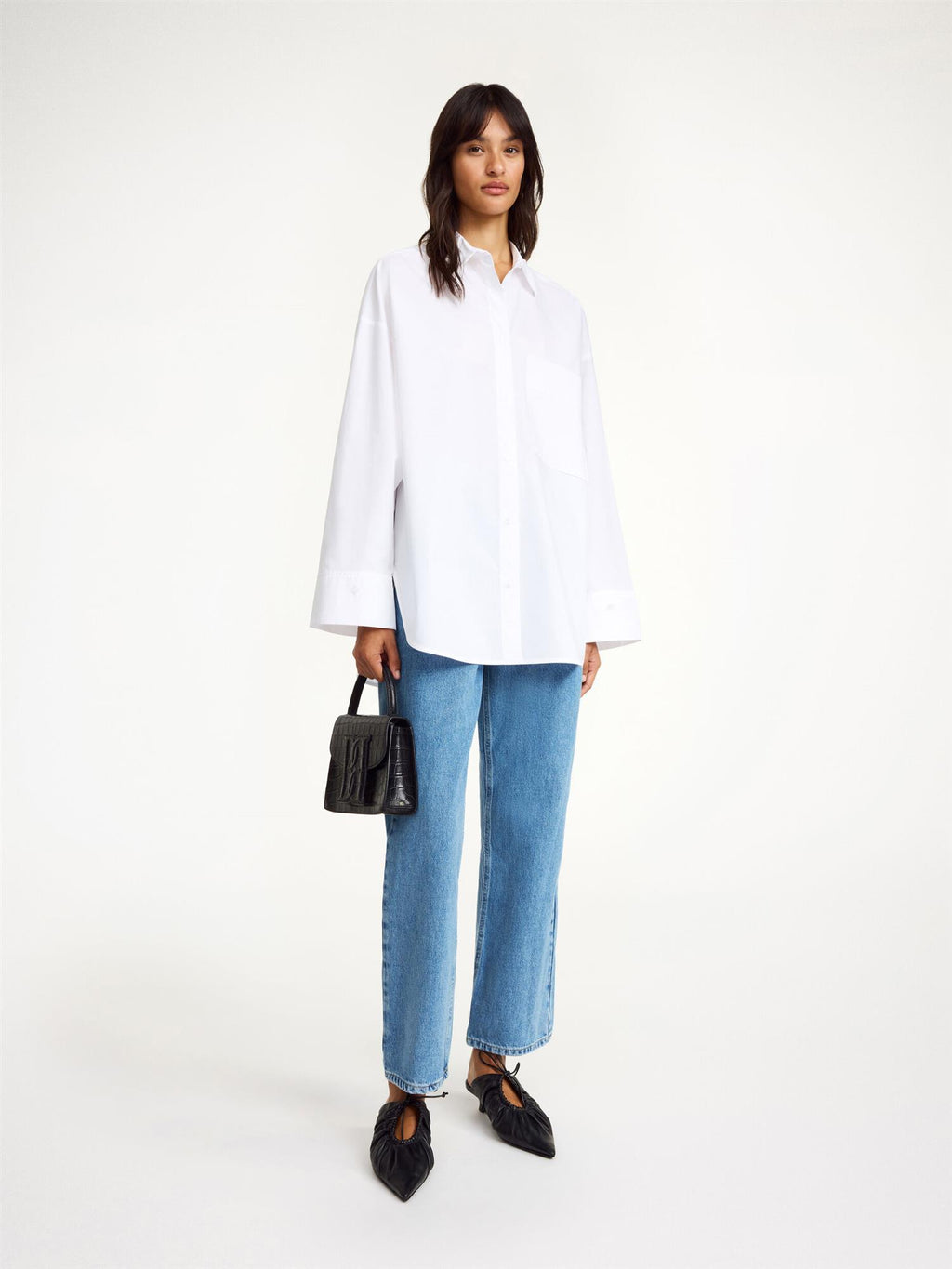 DERRIS Organic Cotton Shirt Pure White