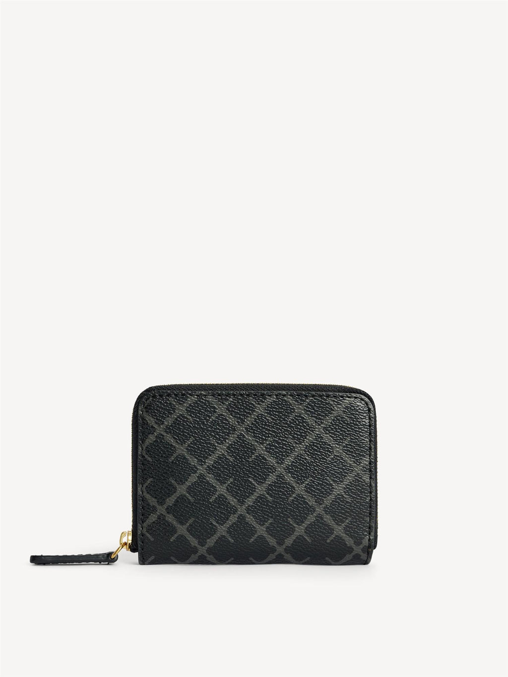 ELIA PRINTED COIN PURSE WALLET CHARCOAL