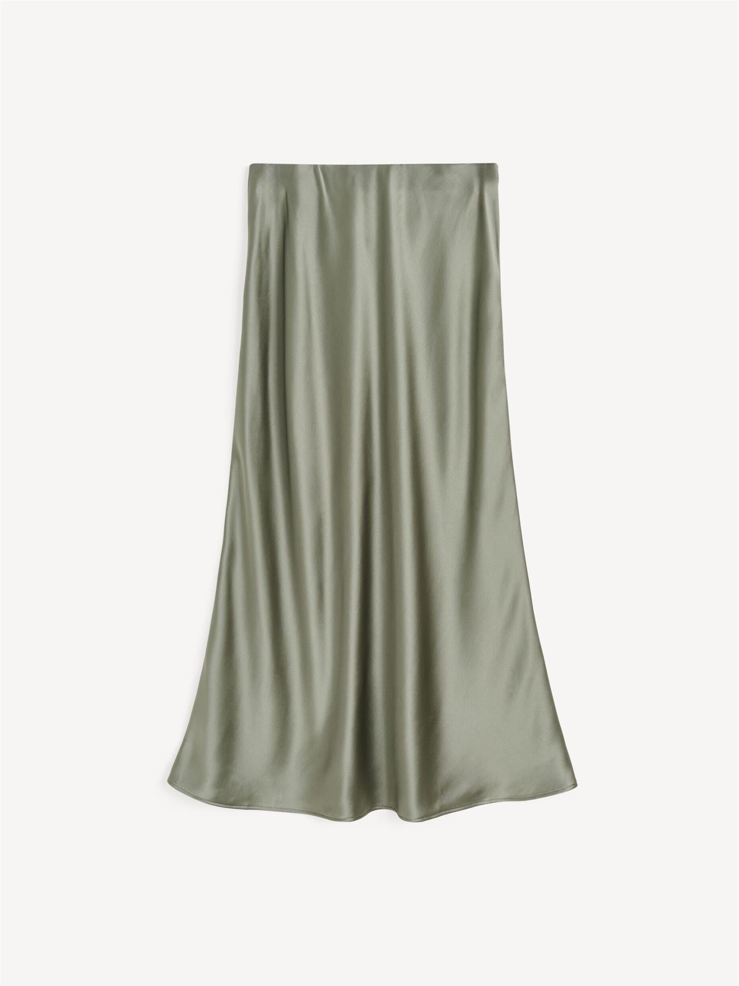 BOSHAN MIDI SKIRT Deep Lichen Green