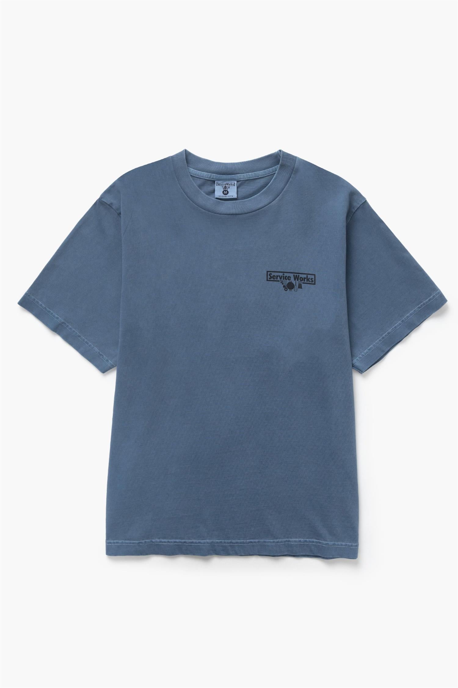 Pigment Dyed Trademark T-shirt Slate
