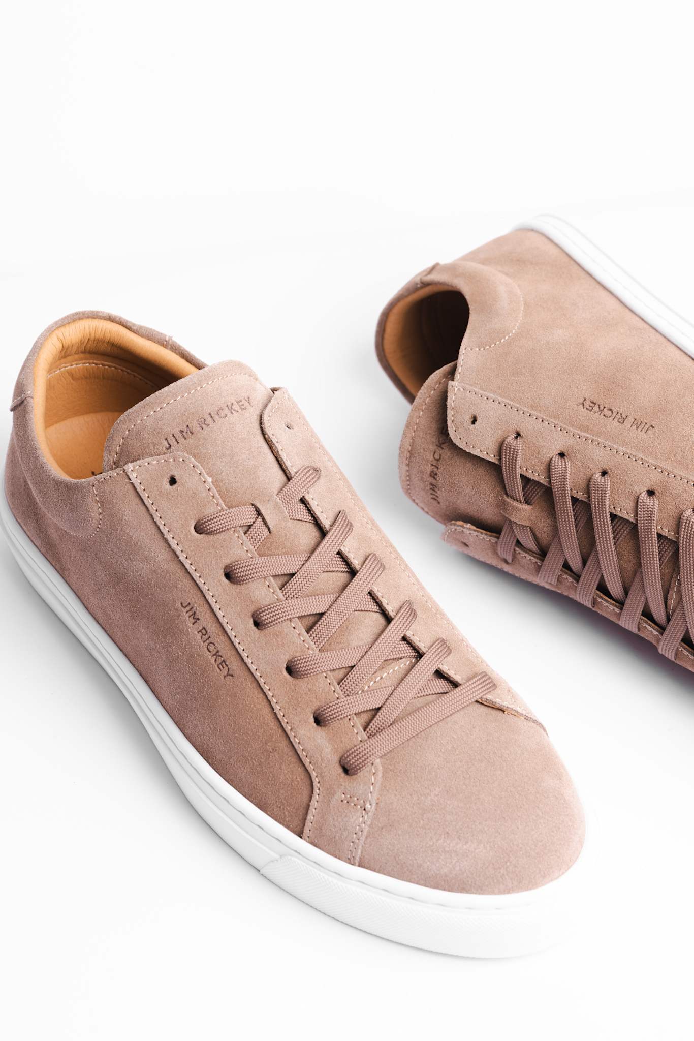 SPIN SUEDE SNEAKER TAUPE