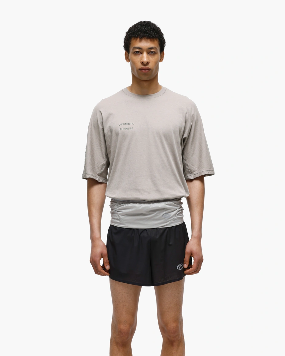 Running Cotton T-Shirt CAMEL